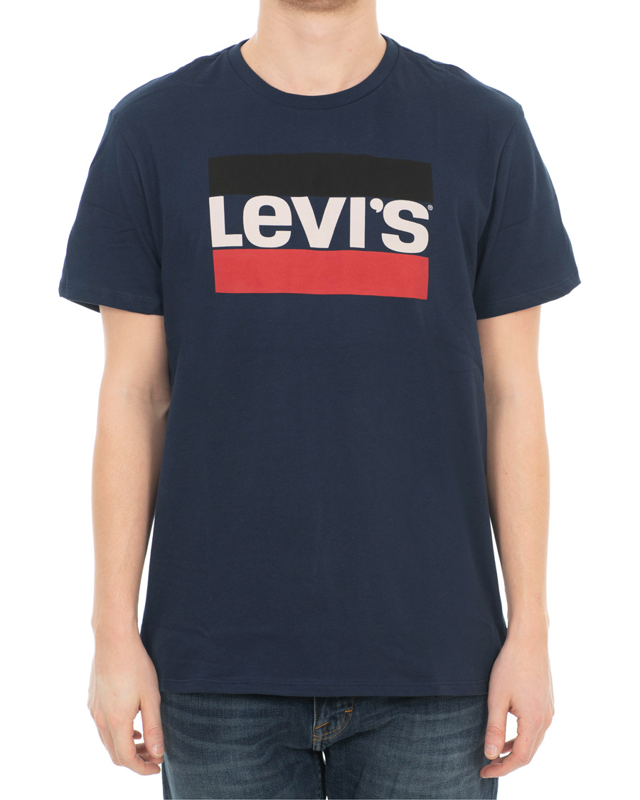 Herre | T-Shirts | Levi's | Logo Graphic Tee Dress Blues