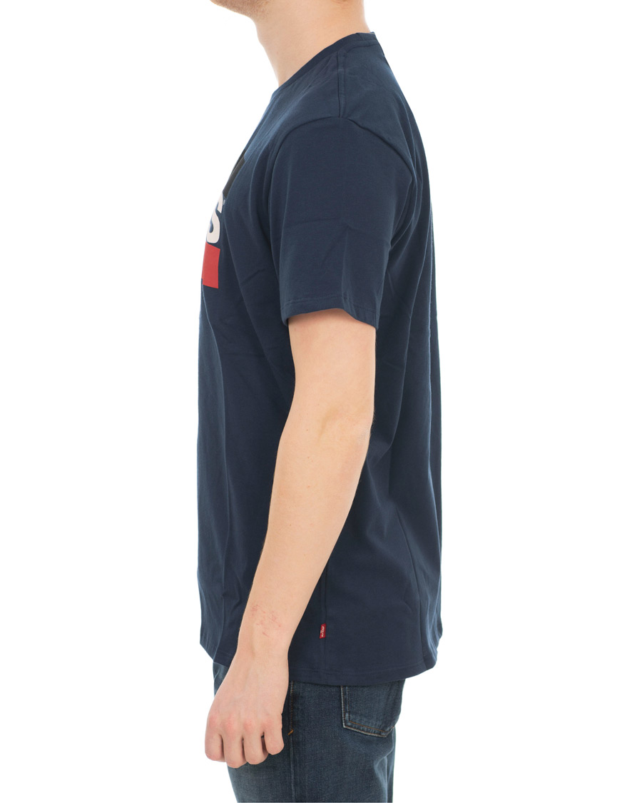 Herre | T-Shirts | Levi's | Logo Graphic Tee Dress Blues