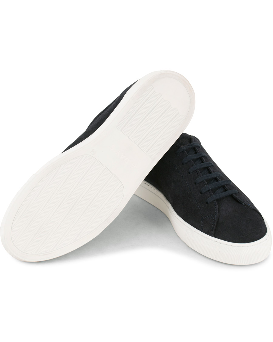 Herre | A Day's March Marching Sneakers Navy Suede | A Day's March | Marching Sneakers Navy Suede
