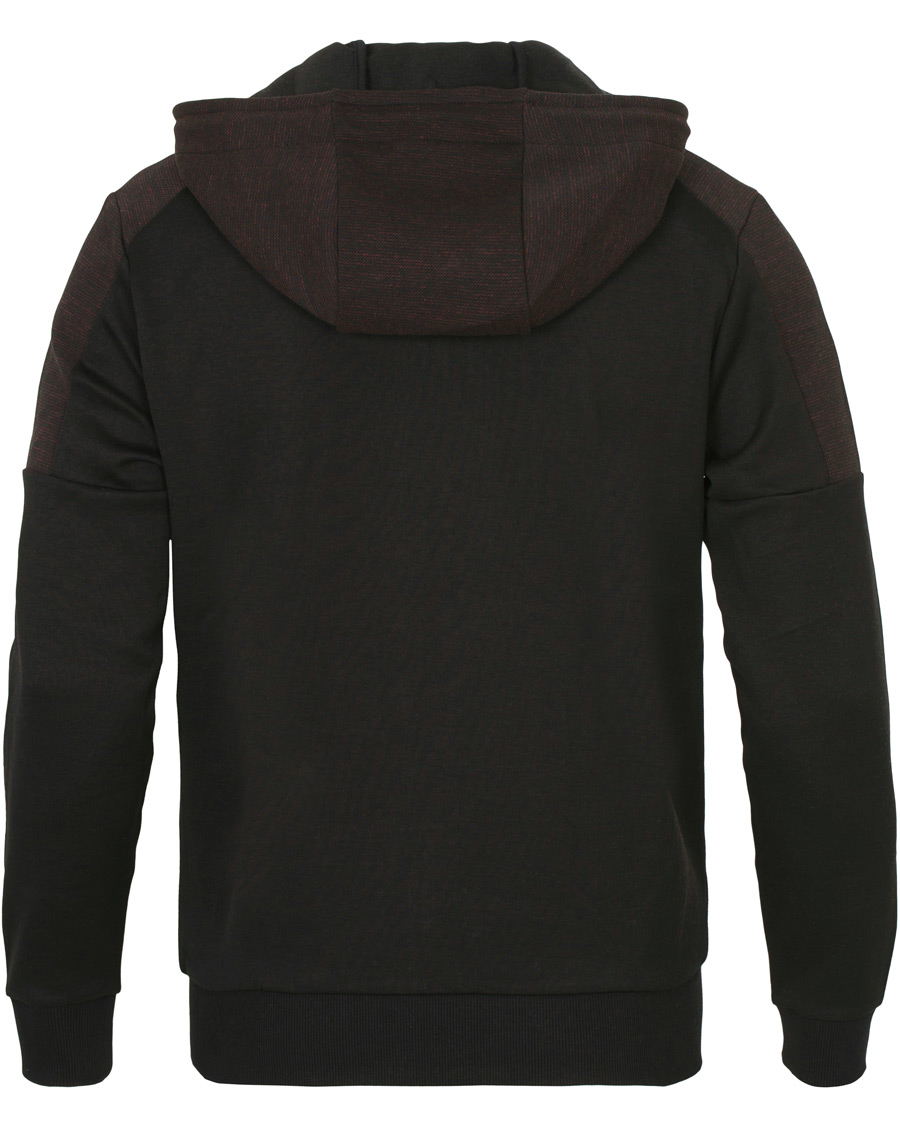 Herre | Gensere | BOSS GREEN | BOSS Athleisure Saggy Full Zip Hoodie Black