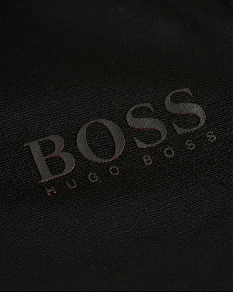Herre | Gensere | BOSS GREEN | BOSS Athleisure Saggy Full Zip Hoodie Black