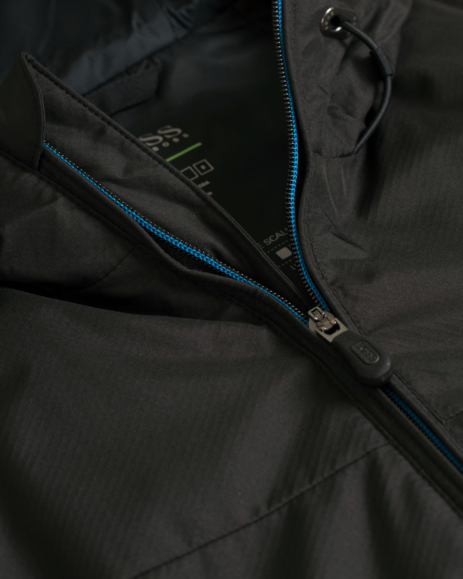 Herre | Jakker | BOSS GREEN | BOSS Athleisure Jeltech Hooded Jacket Black