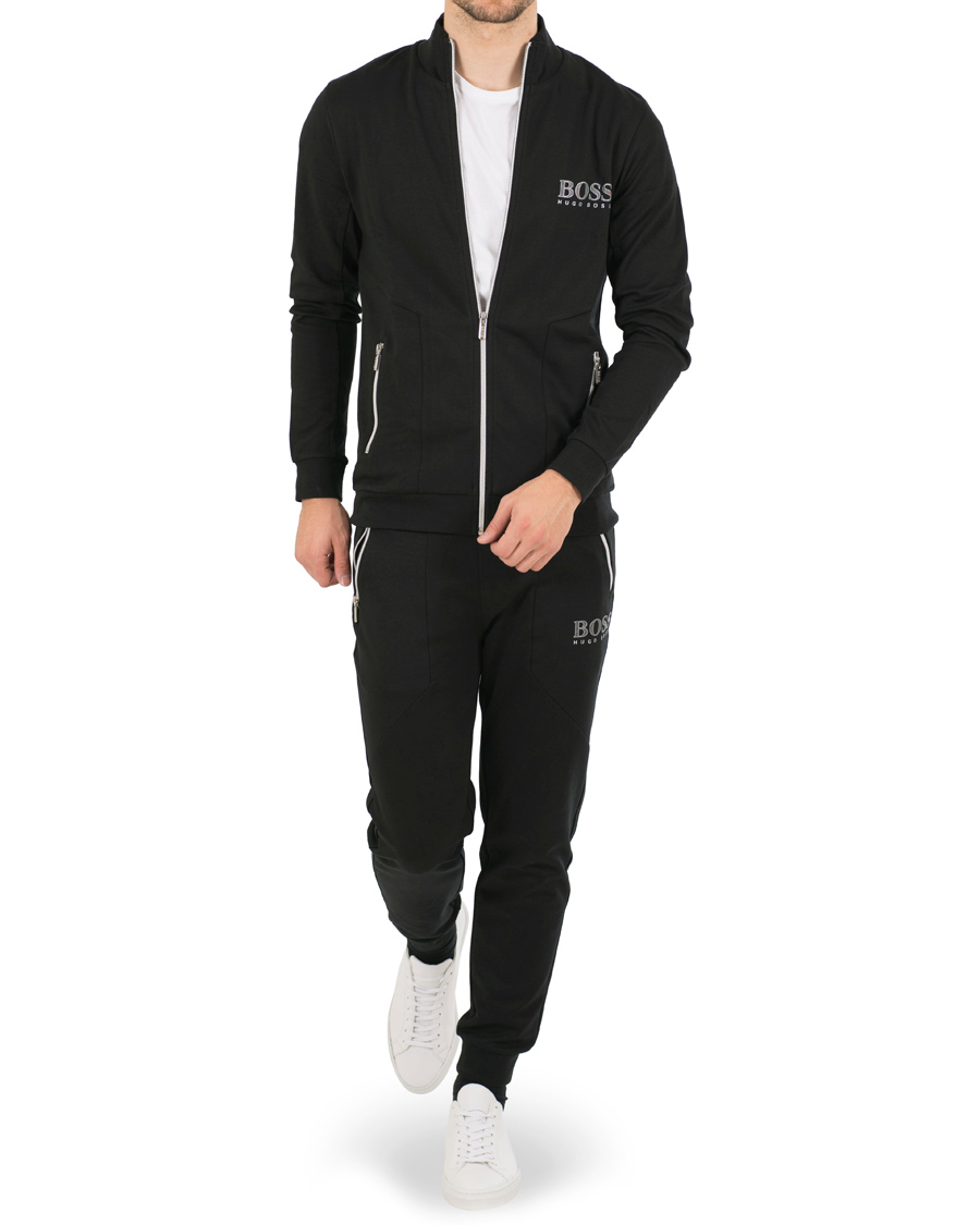 Herre | Gensere | BOSS BLACK | BOSS Tracksuit Jacket Black