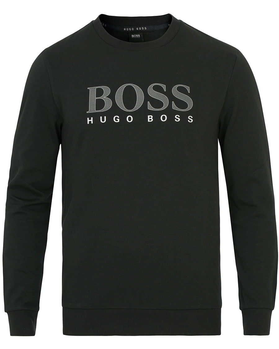 Herre | Gensere | BOSS BLACK | BOSS Tracksuit Logo Sweatshirt Black
