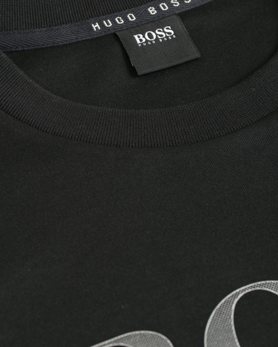 Herre | Gensere | BOSS BLACK | BOSS Tracksuit Logo Sweatshirt Black