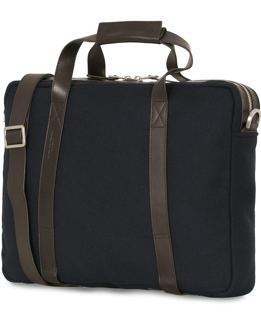 Herre | Tiger of Sweden Luntlas Wool Briefcase Navy | Tiger of Sweden | Luntlas Wool Briefcase Navy