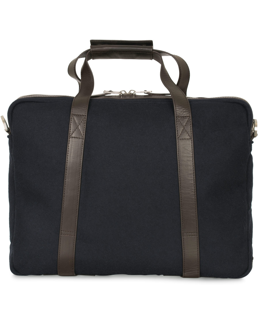 Herre | Tiger of Sweden Luntlas Wool Briefcase Navy | Tiger of Sweden | Luntlas Wool Briefcase Navy