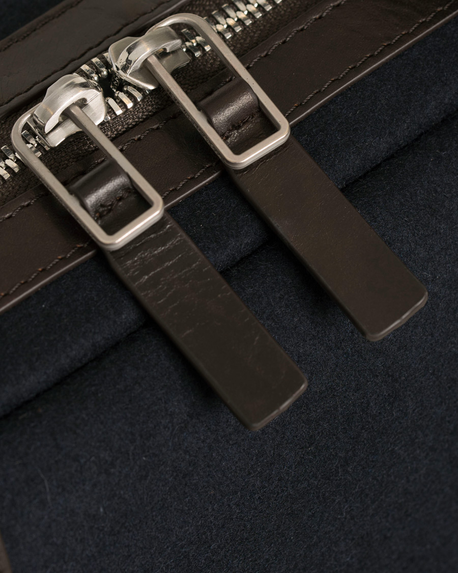 Herre | Tiger of Sweden Luntlas Wool Briefcase Navy | Tiger of Sweden | Luntlas Wool Briefcase Navy