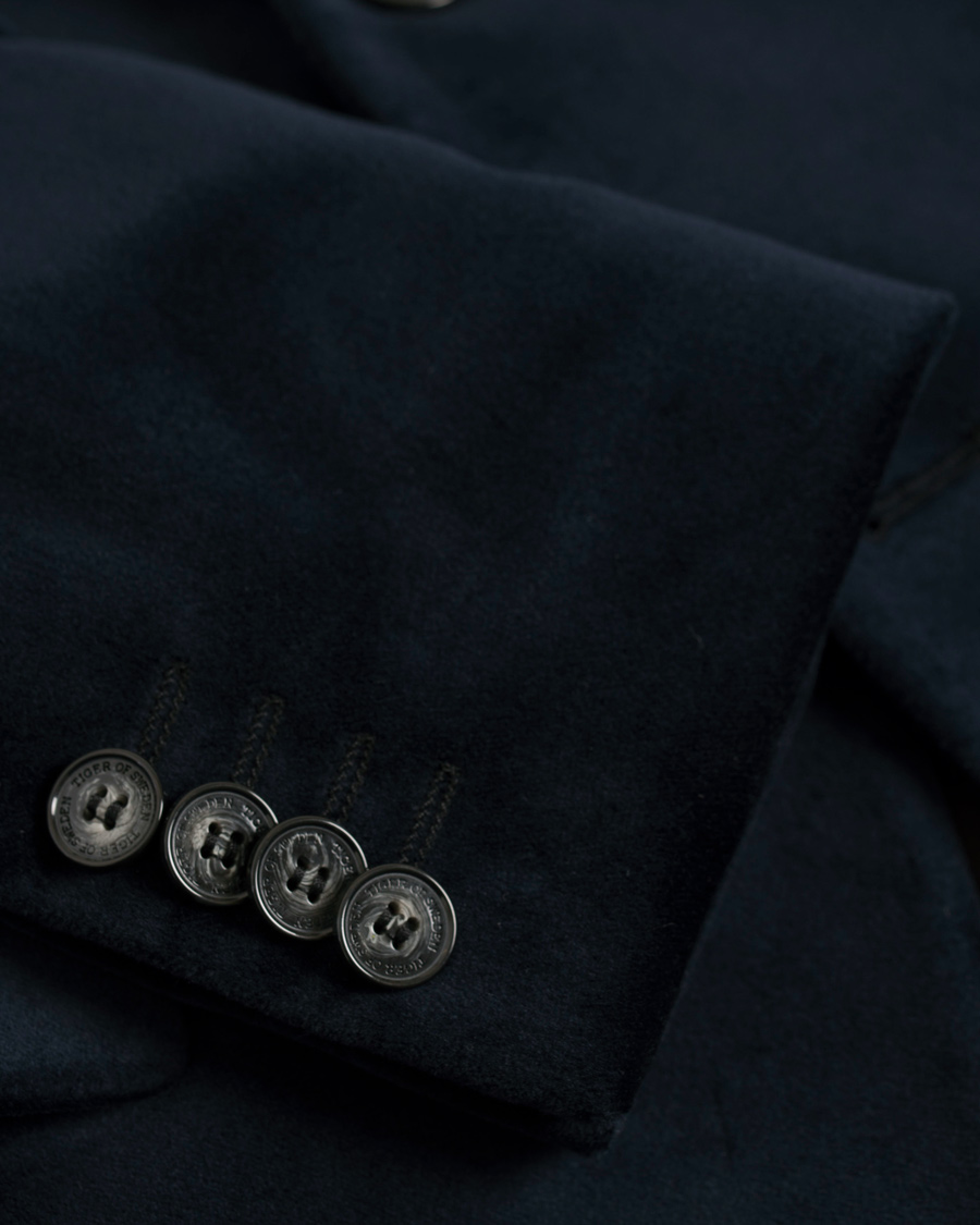 Herre | Dressjakker | Tiger of Sweden | Lamonte Velvet Blazer Navy