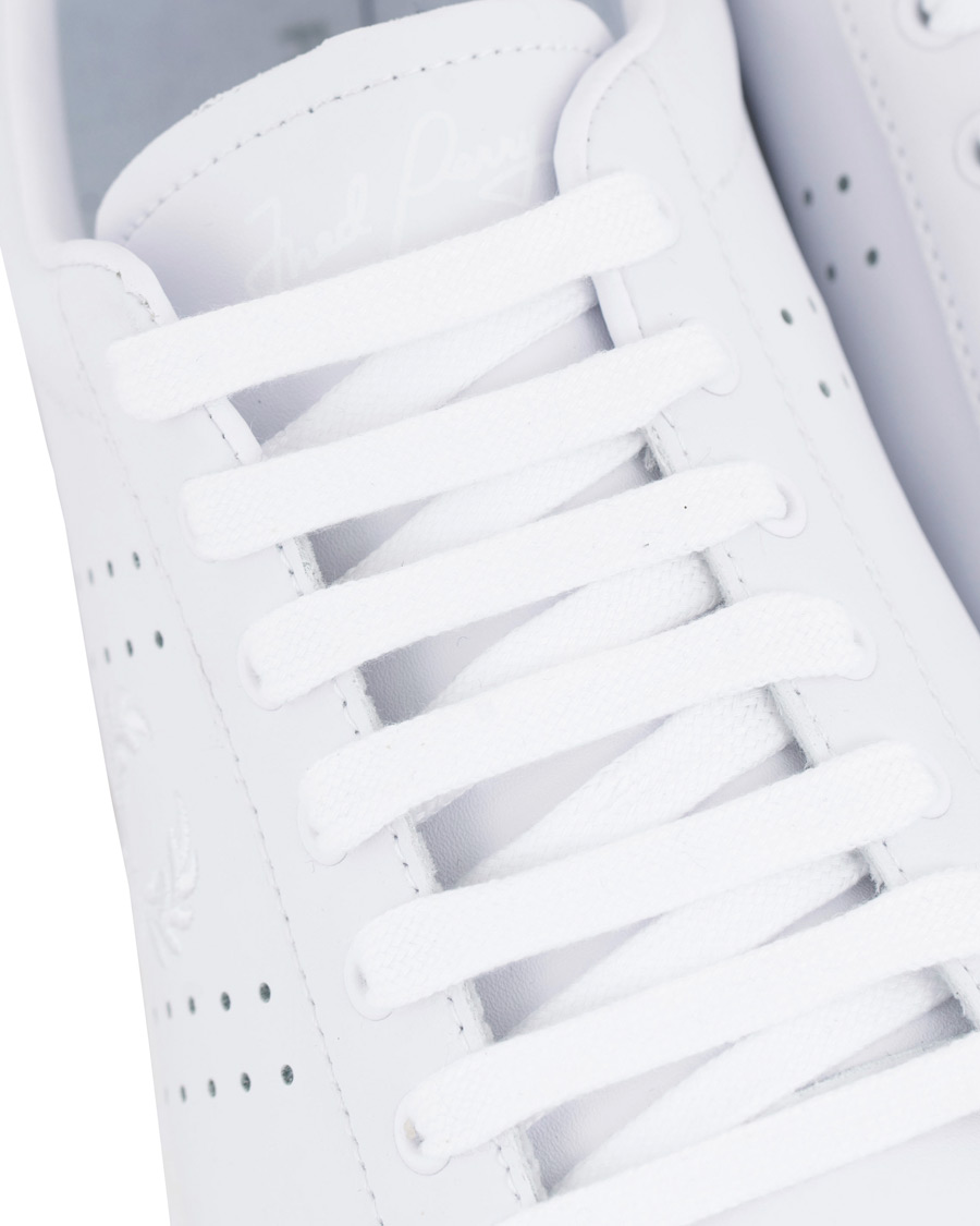Herre | Fred Perry Parkside Leather Sneaker White | Fred Perry | Parkside Leather Sneaker White