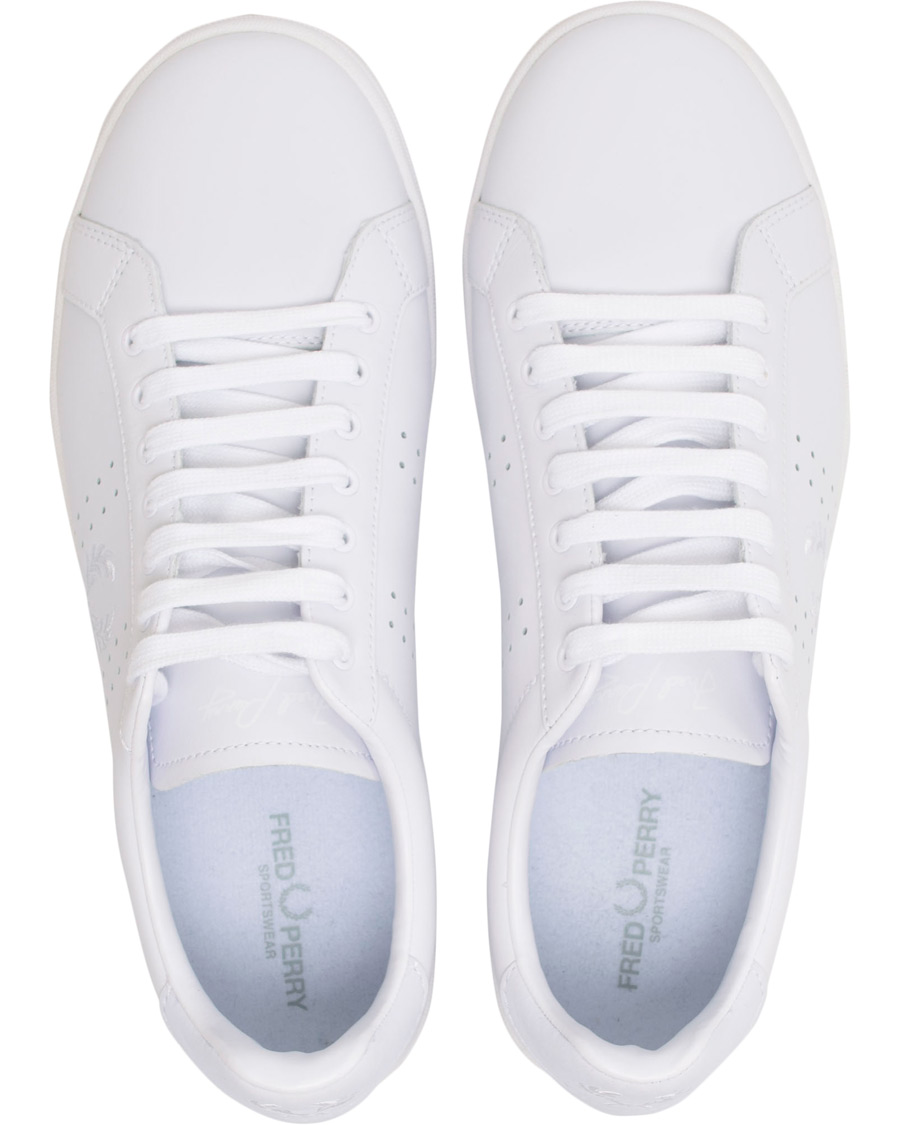 Herre | Fred Perry Parkside Leather Sneaker White | Fred Perry | Parkside Leather Sneaker White