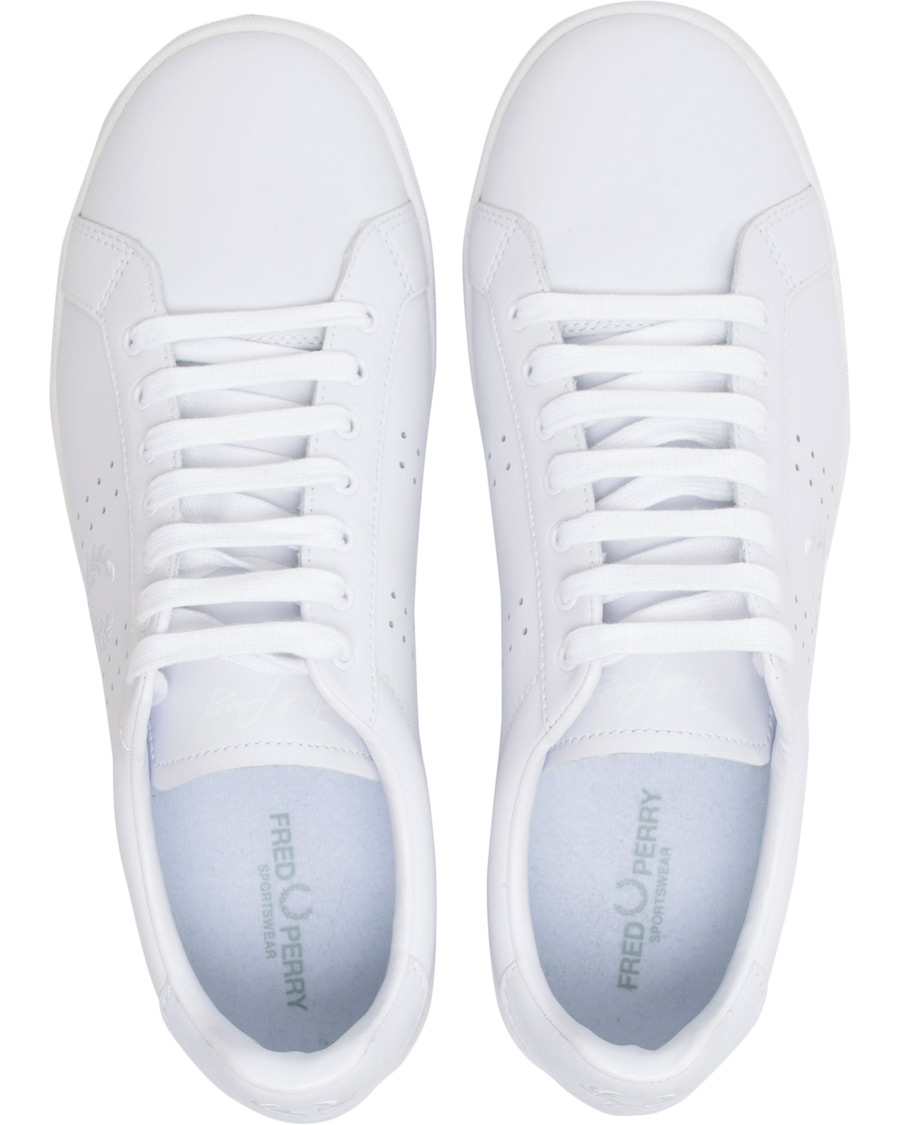 Herre | Fred Perry Parkside Leather Sneaker White | Fred Perry | Parkside Leather Sneaker White