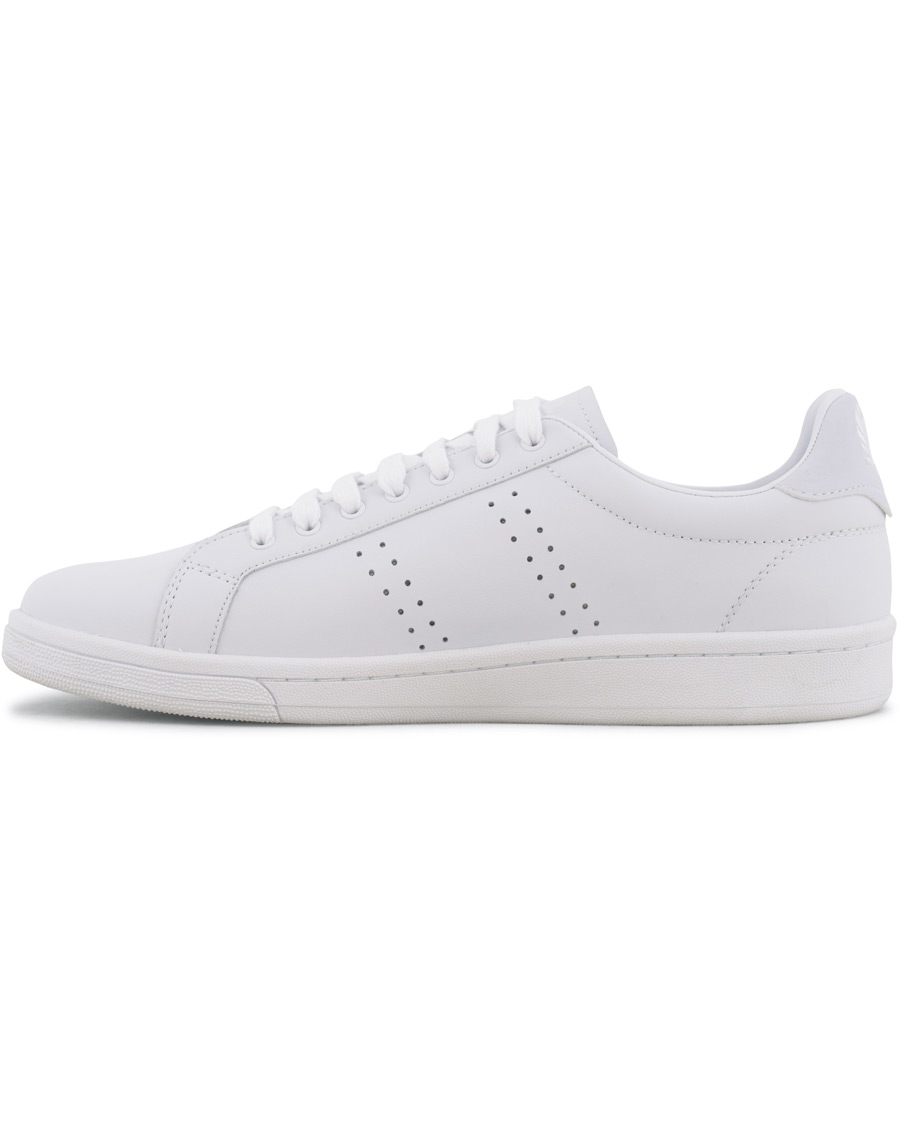 Herre | Fred Perry Parkside Leather Sneaker White | Fred Perry | Parkside Leather Sneaker White