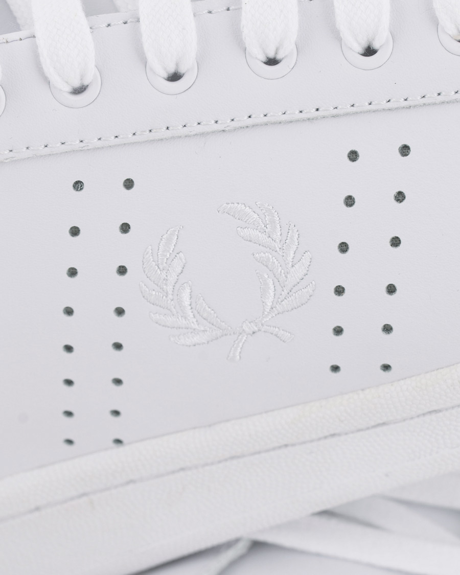 Herre | Fred Perry Parkside Leather Sneaker White | Fred Perry | Parkside Leather Sneaker White