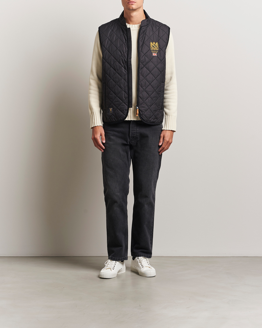 Herre | Vester | Morris | Trenton Quilted Vest Black