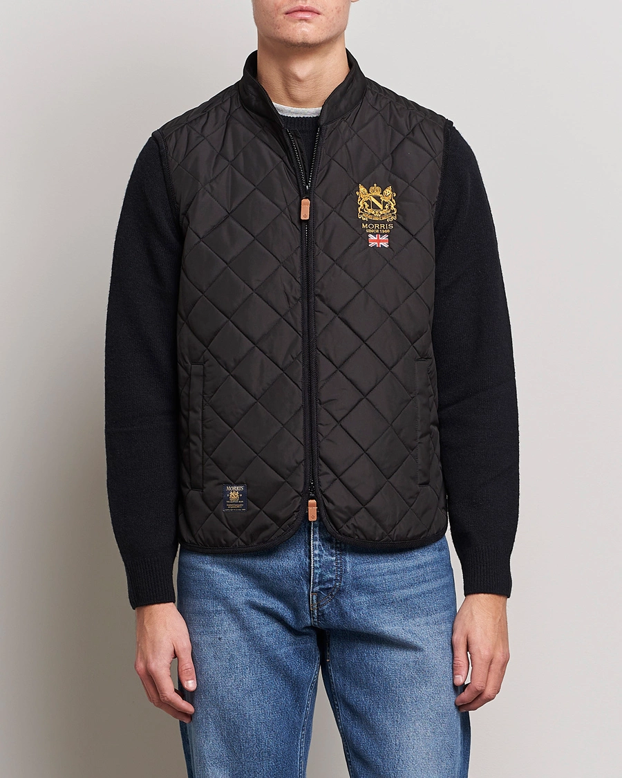 Herre | Høstjakker | Morris | Trenton Quilted Vest Black