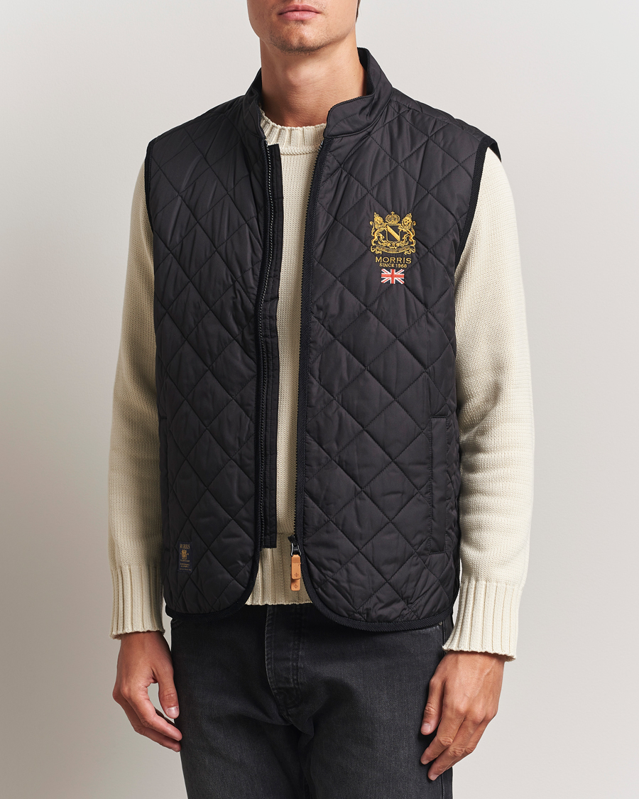 Herre | Vester | Morris | Trenton Quilted Vest Black