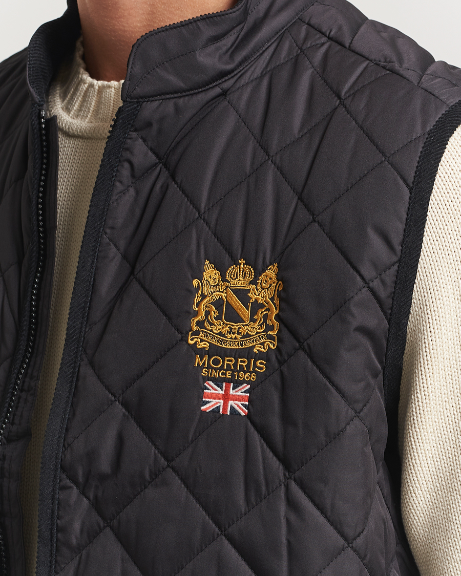 Herre | Vester | Morris | Trenton Quilted Vest Black
