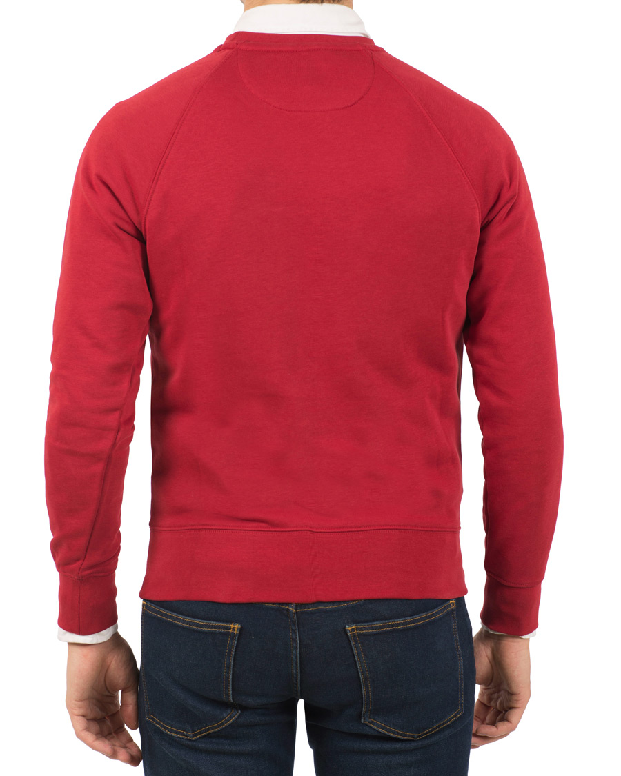 Herre | Gensere | GANT | Shield Crew Neck Sweat Dark Red