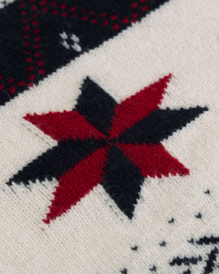 Herre | Gensere | GANT | Fair Isle Christmas Crew Neck Navy