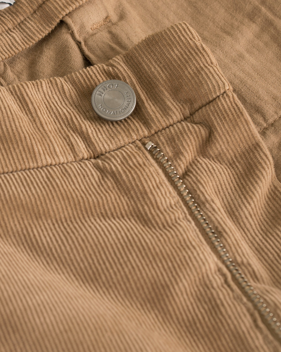 Herre | Bukser | NN07 | Karl Slim Fit Corduroy Pant Sand