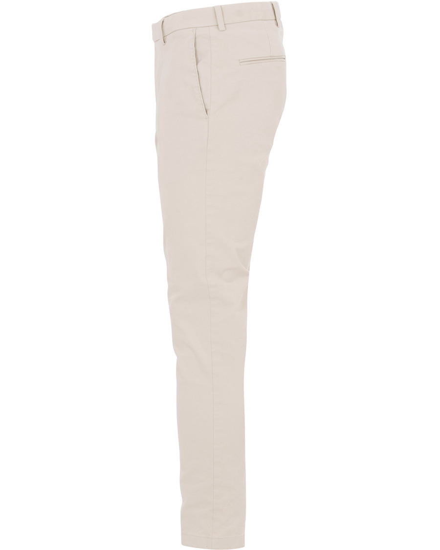 Herre | Bukser | Oscar Jacobson | Denzel Cotton Stretch Trousers Beige