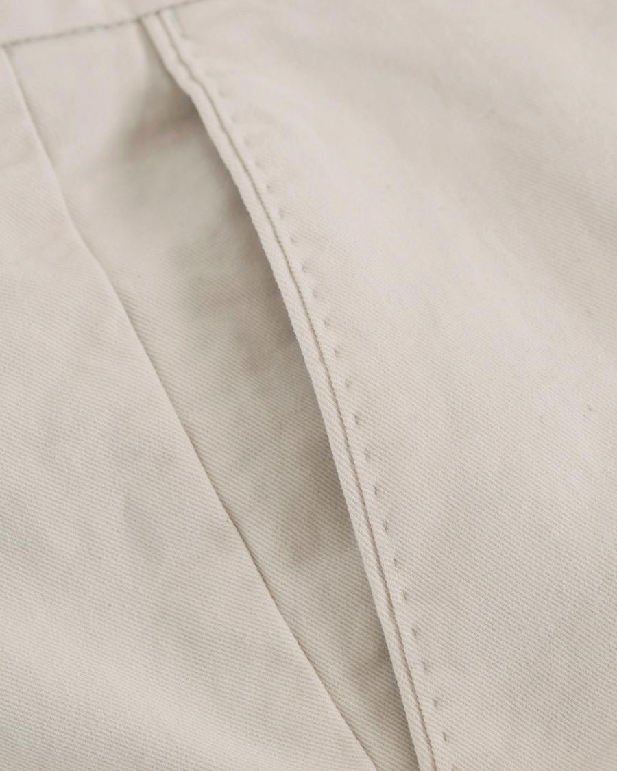 Herre | Bukser | Oscar Jacobson | Denzel Cotton Stretch Trousers Beige
