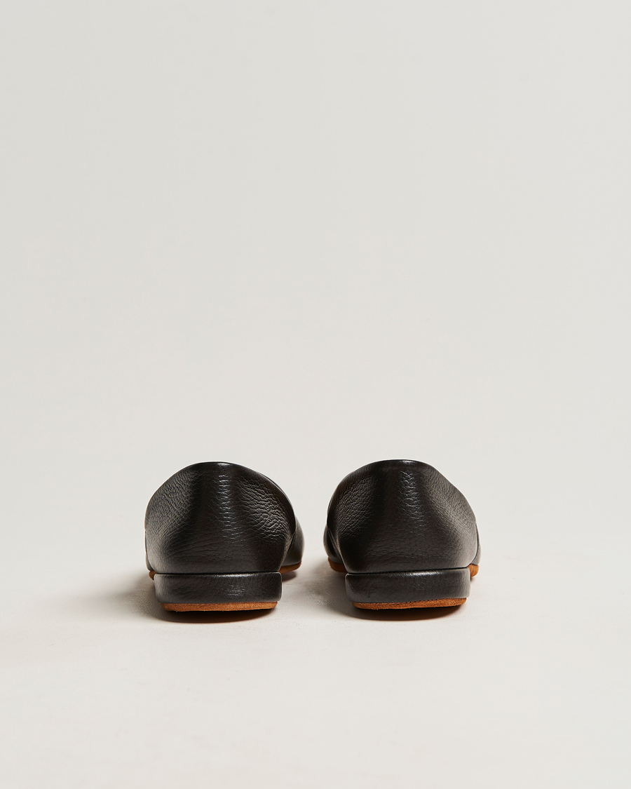 Herre | Sandaler og tøfler | Crockett & Jones | Grecian Home Slipper Black