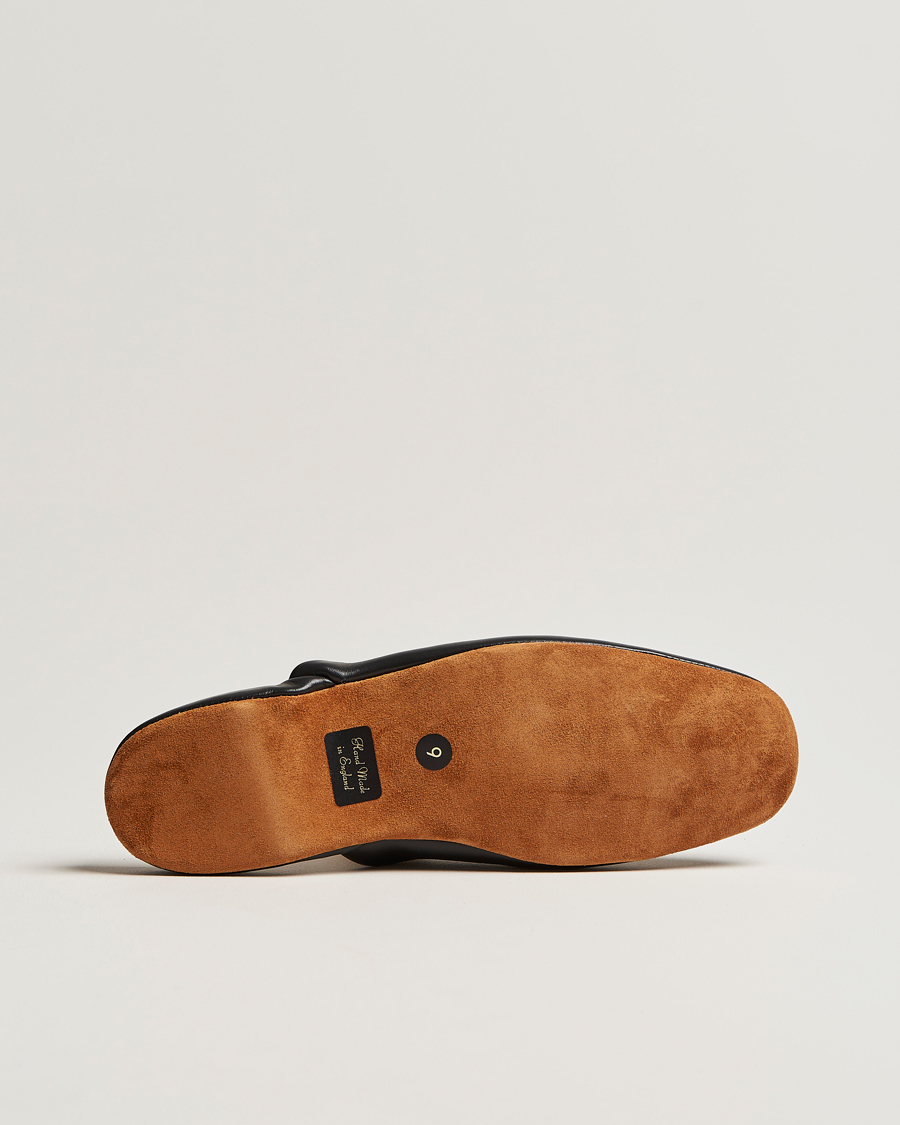 Herre | Sandaler og tøfler | Crockett & Jones | Mule Calf Home Slipper Black