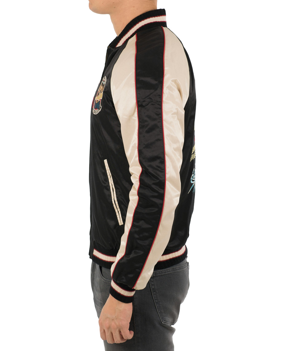 Herre | Jakker | Polo Ralph Lauren | Baseball Bear Jacket Black/White