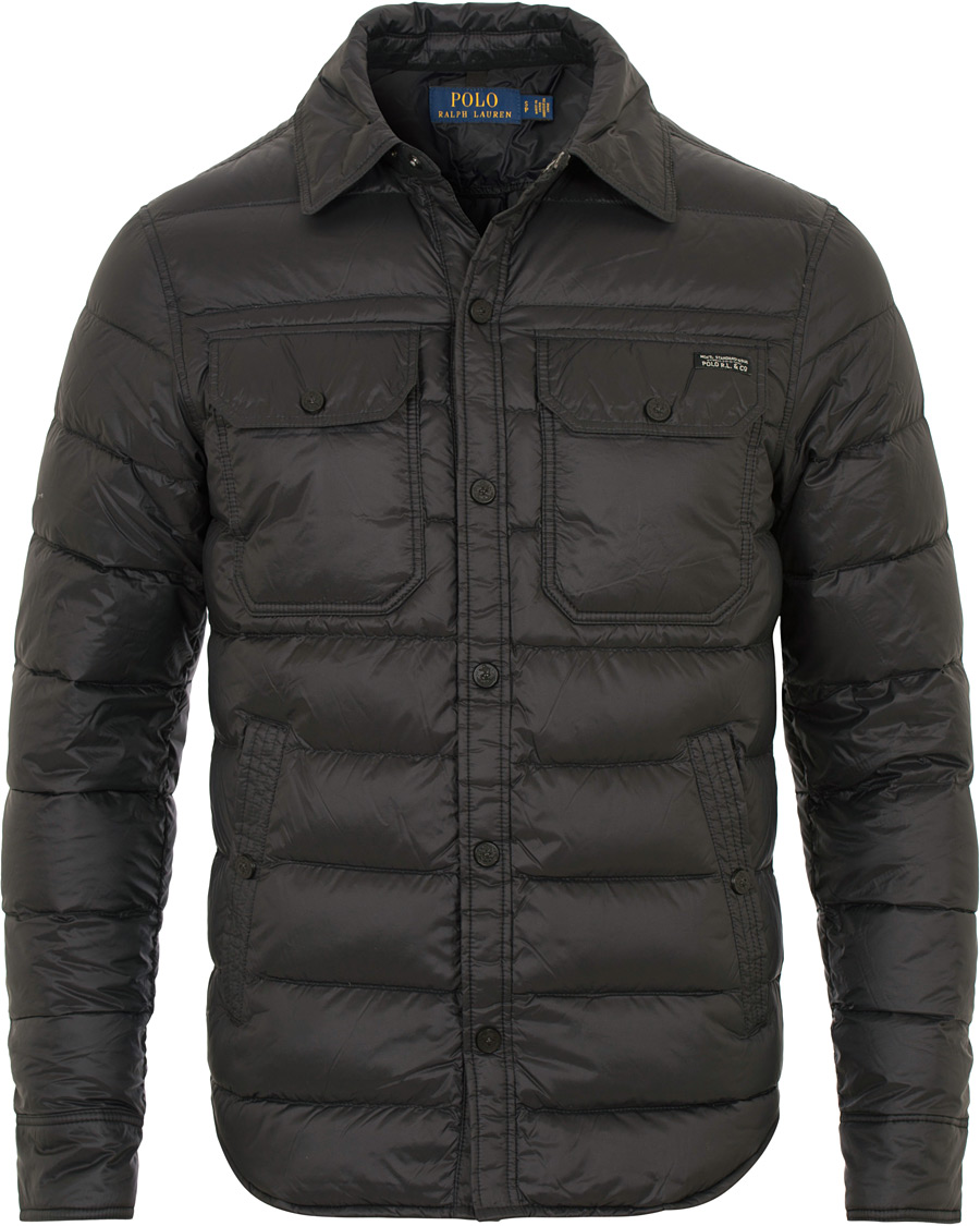 Herre | Jakker | Polo Ralph Lauren | Quilted Shirt Jacket Black