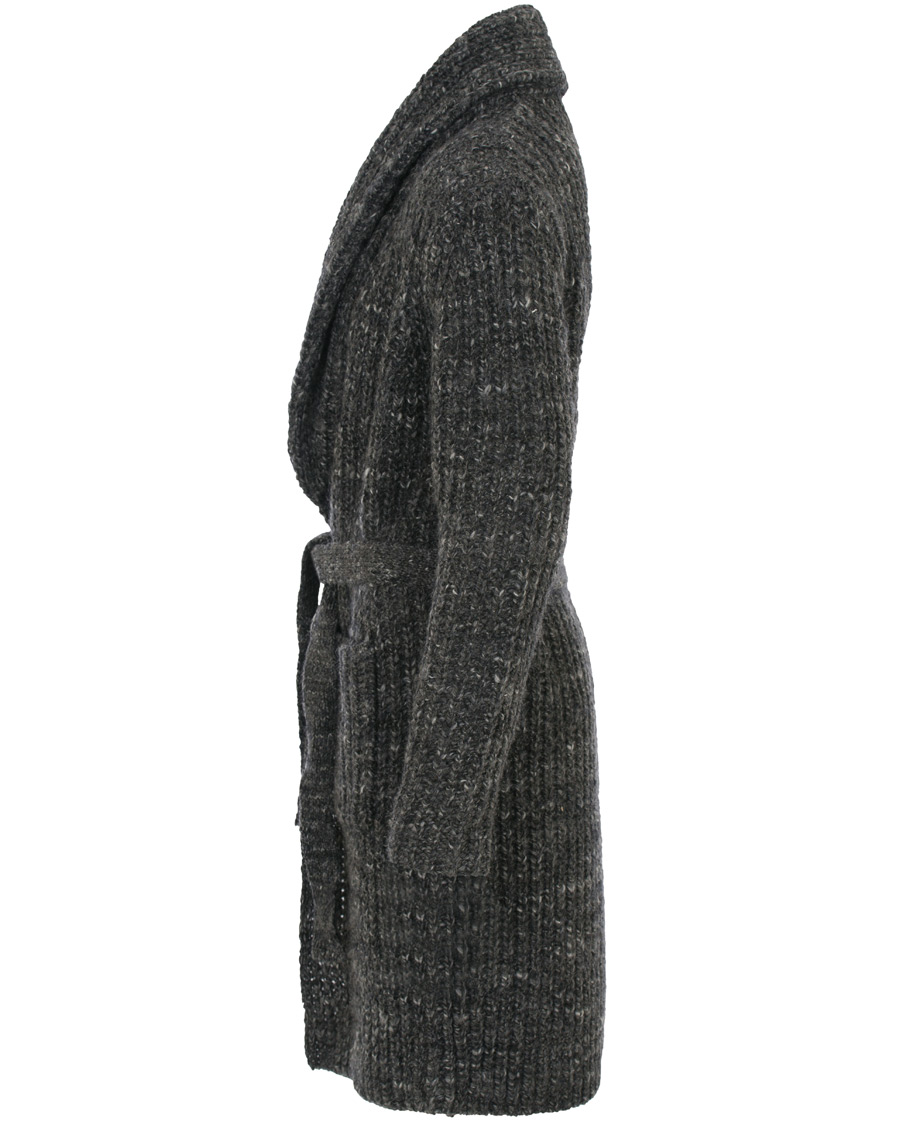 Herre | Gensere | Polo Ralph Lauren | Wool Coatigan Dark Grey Rag