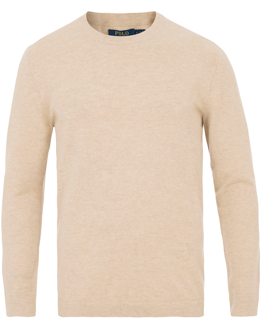 Herre | Gensere | Polo Ralph Lauren | Cashmere Crew Neck Expedition Dune Heather