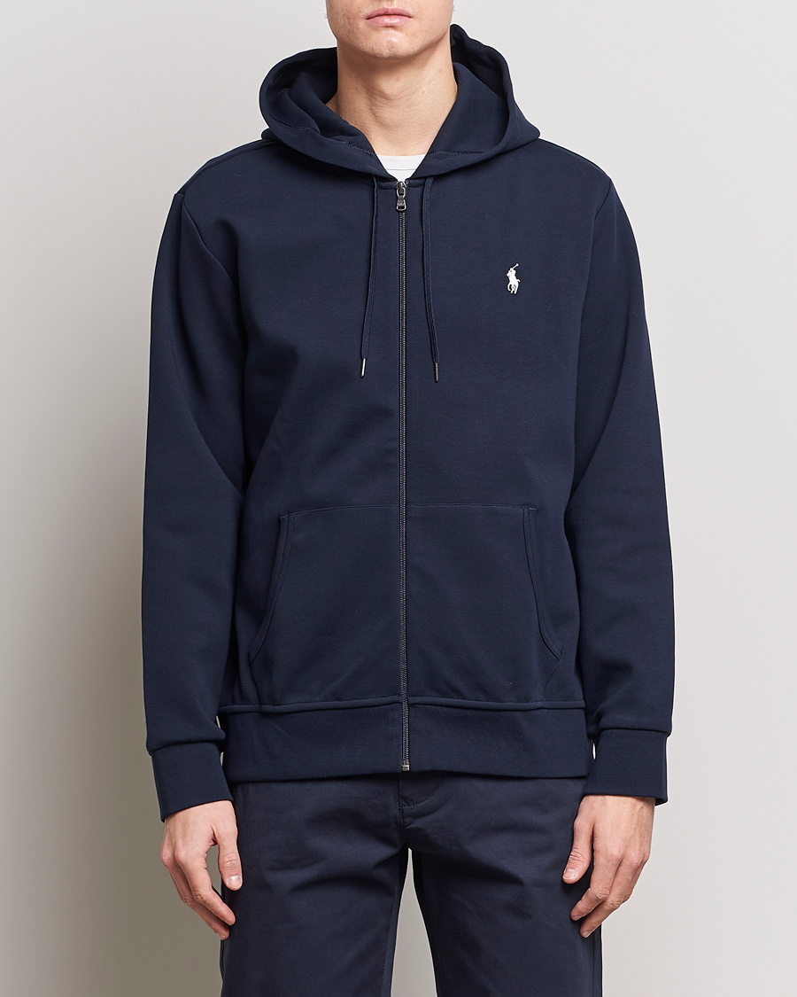 Herre | World of Ralph Lauren | Polo Ralph Lauren | Tech Performance Full Zip Hoodie Navy