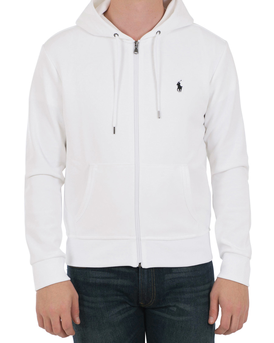 Herre | Gensere | Polo Ralph Lauren | Tech Full Zip Hoodie White