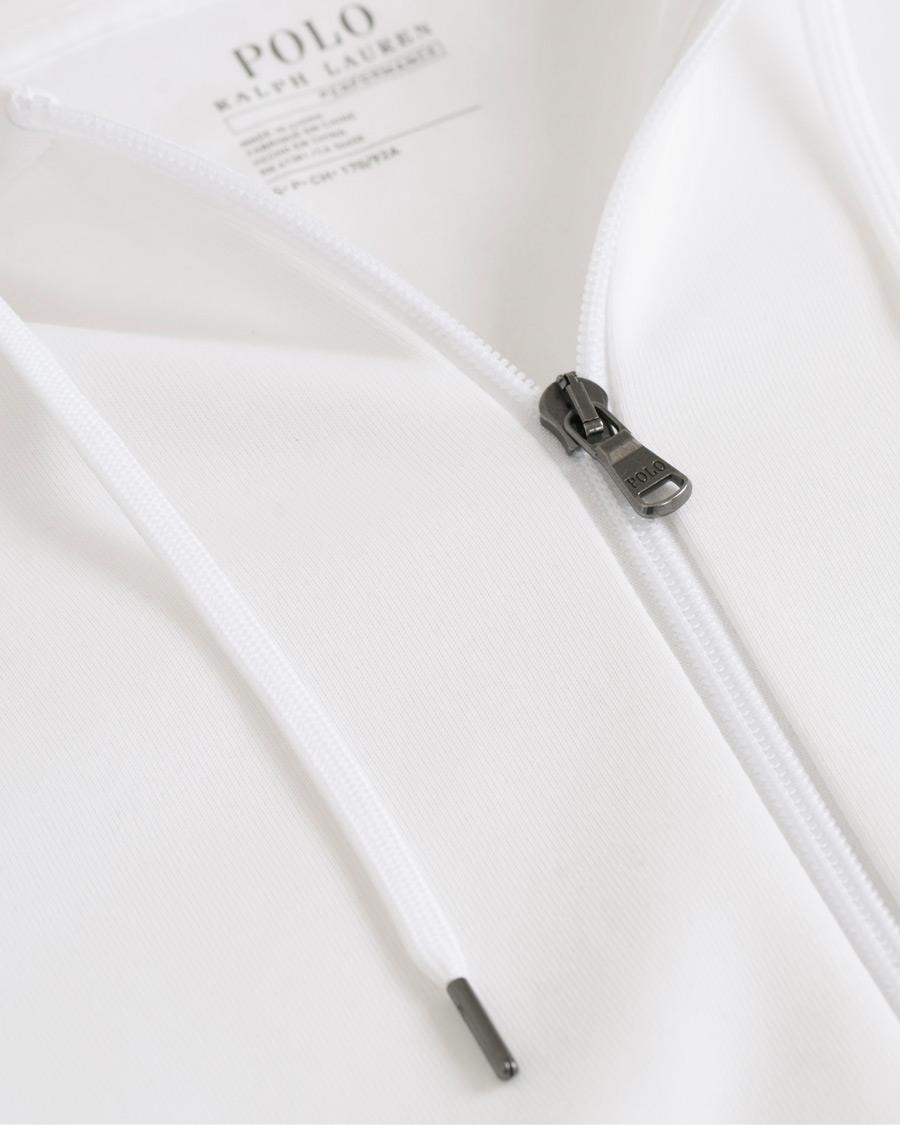 Herre | Gensere | Polo Ralph Lauren | Tech Full Zip Hoodie White