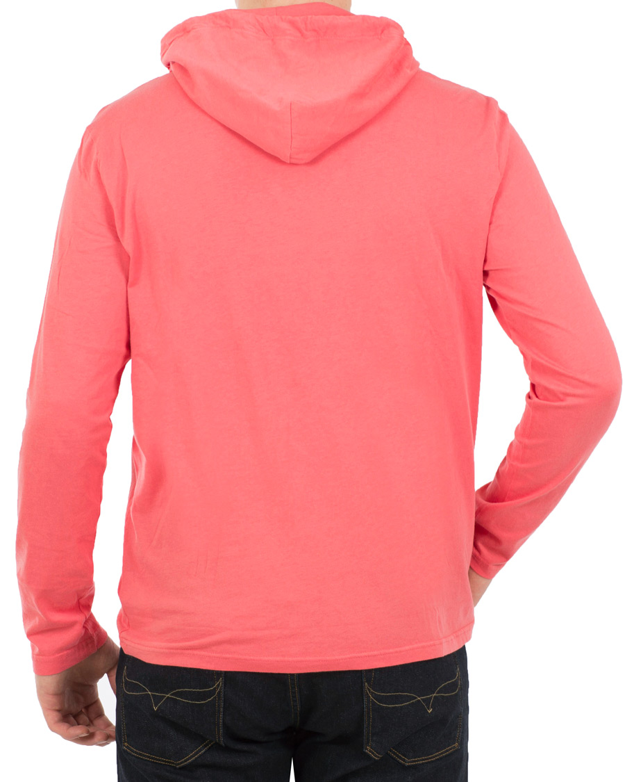 Herre | Gensere | Polo Ralph Lauren | Long Sleeve Hooded Tee Hyannis Red
