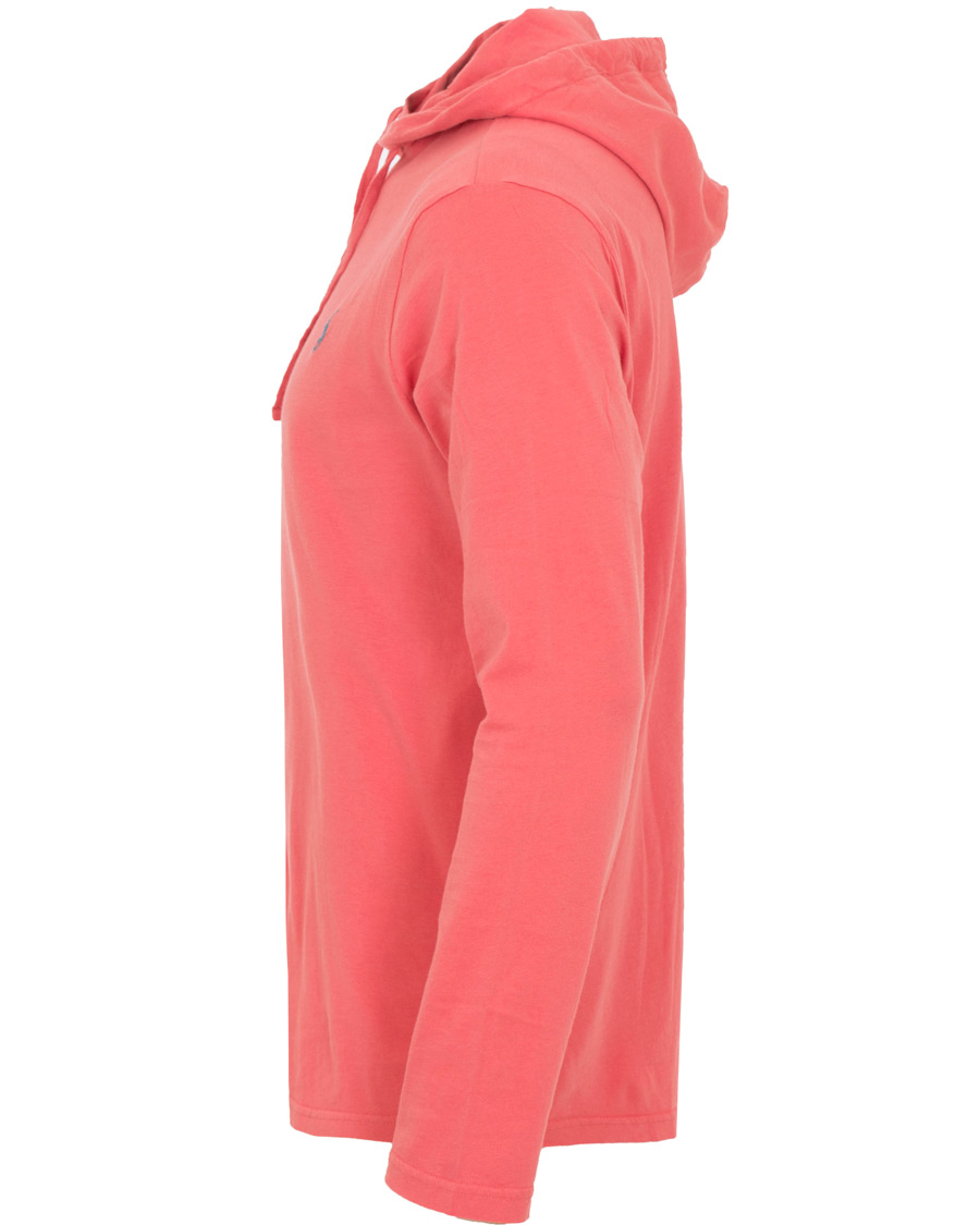 Herre | Gensere | Polo Ralph Lauren | Long Sleeve Hooded Tee Hyannis Red