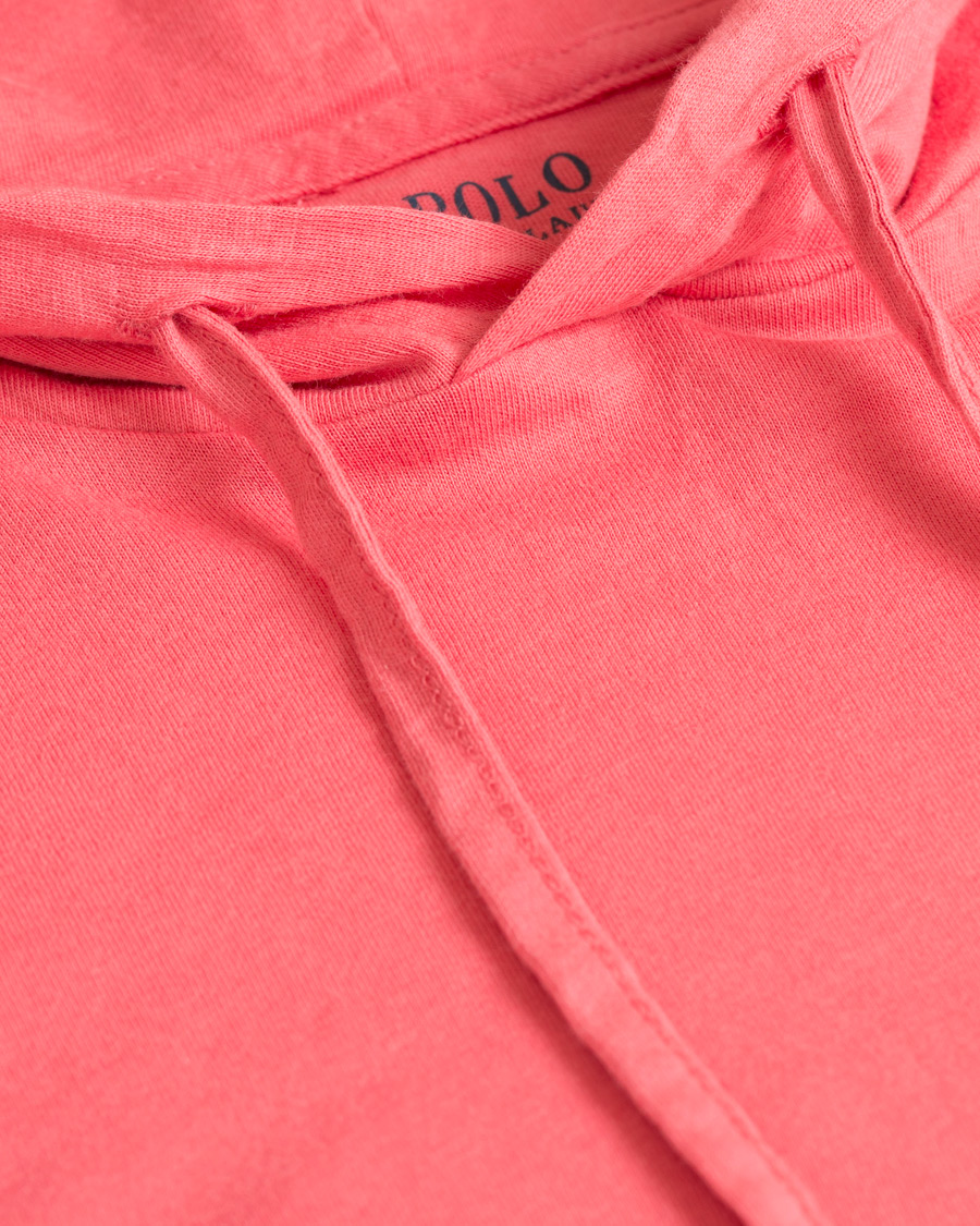 Herre | Gensere | Polo Ralph Lauren | Long Sleeve Hooded Tee Hyannis Red
