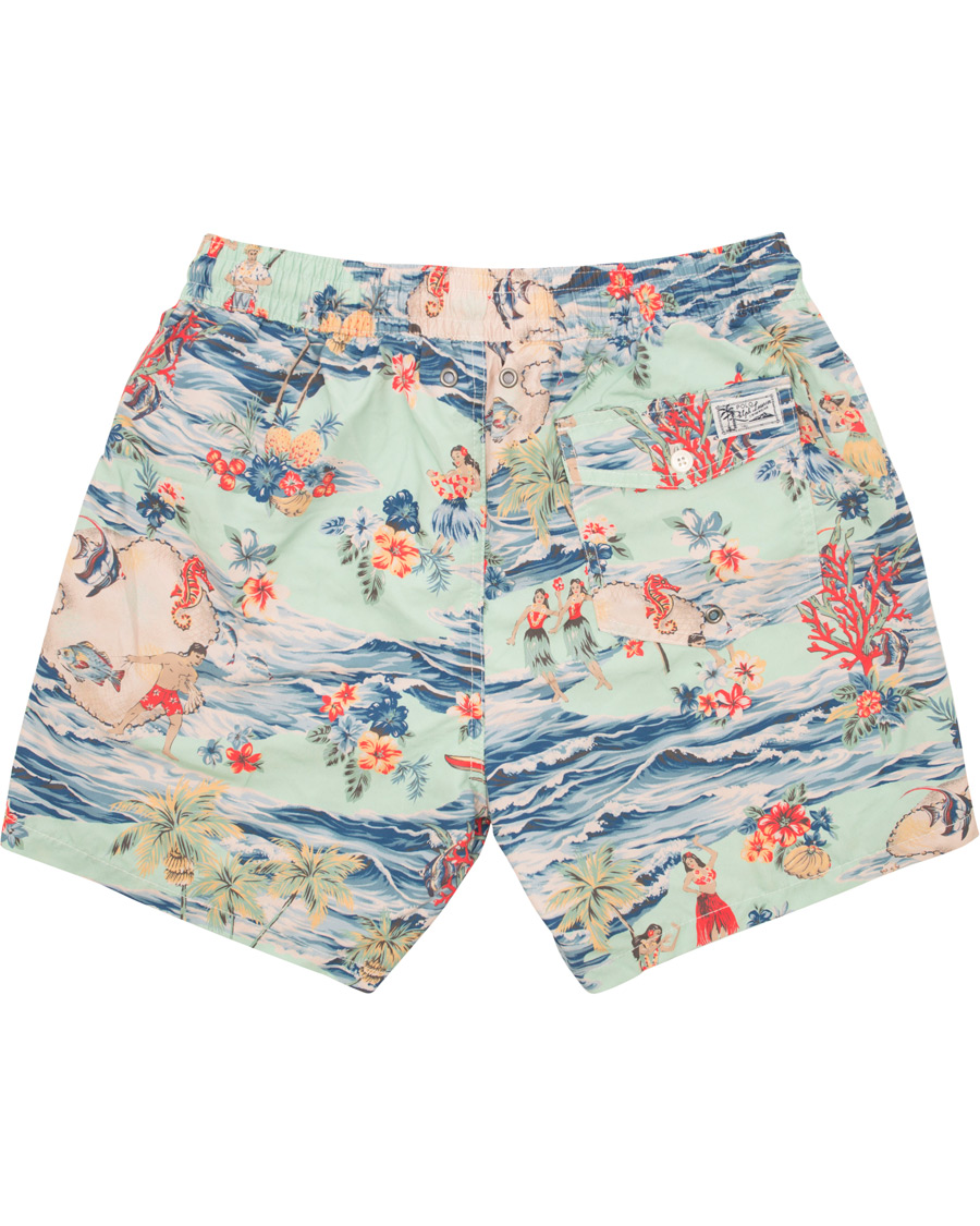 Herre | Badeshorts | Polo Ralph Lauren | Swimtrunks Hawaii Print