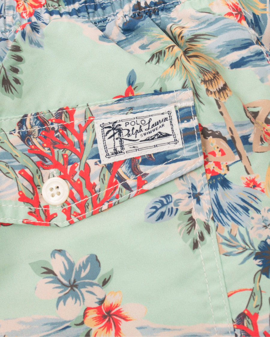 Herre | Badeshorts | Polo Ralph Lauren | Swimtrunks Hawaii Print