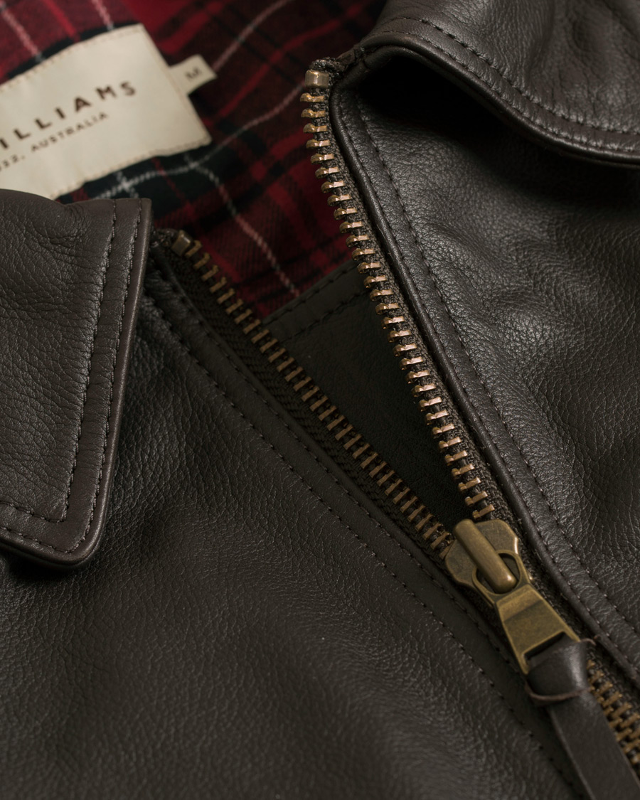 Rm williams leather drover jacket discount