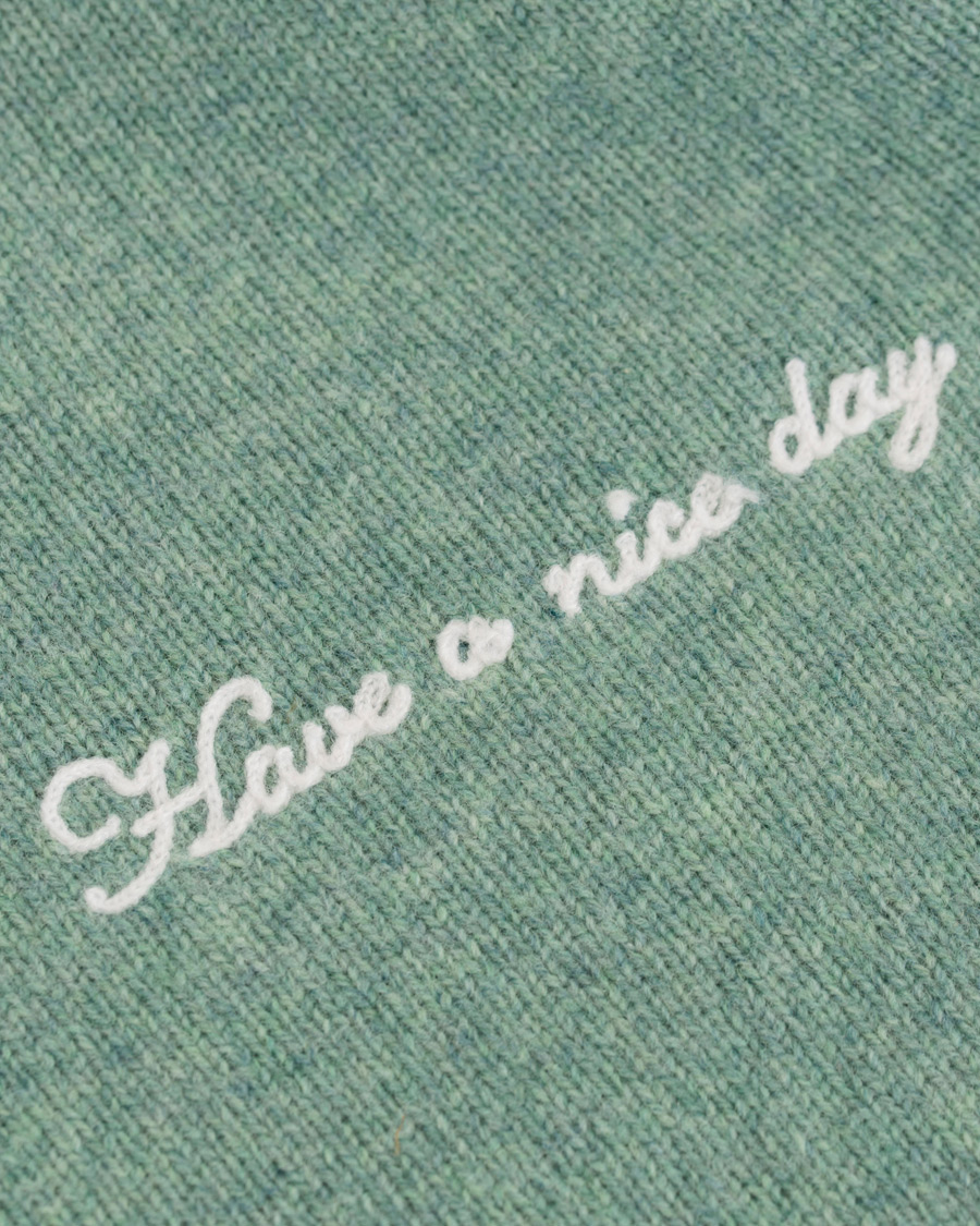 Herre | Gensere | rag & bone | Victor Lambswool Crew Sea Foam Green