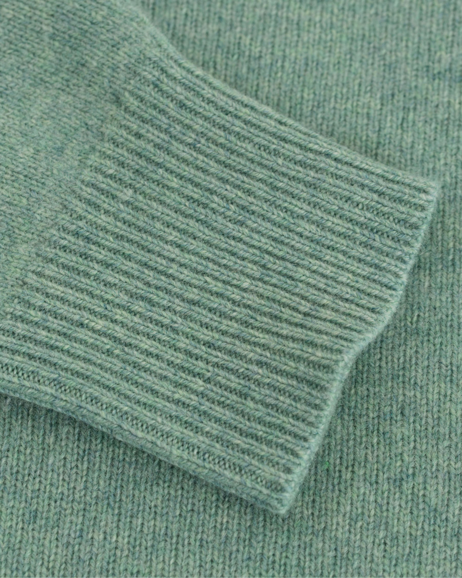 Herre | Gensere | rag & bone | Victor Lambswool Crew Sea Foam Green
