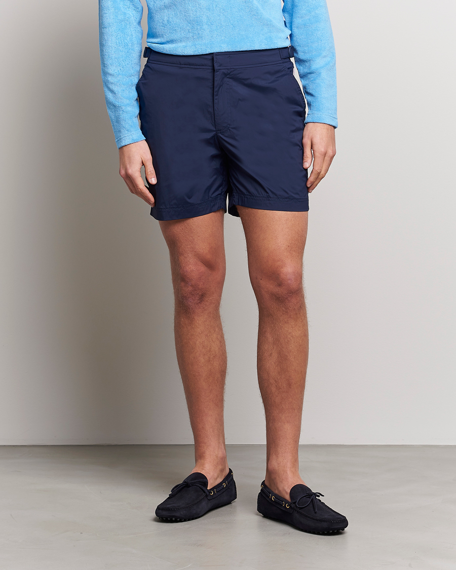 Men | Departments | Orlebar Brown | Bulldog Sport Swim Shorts Navy