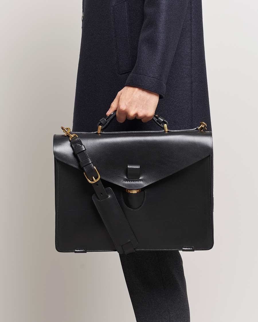 Herre | Assesoarer | Tärnsjö Garveri | TG1873 Briefcase Black