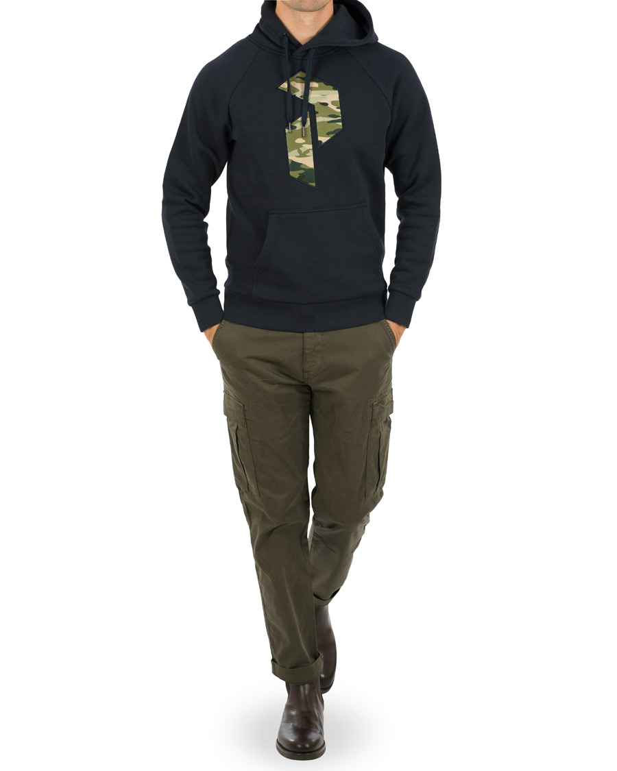 Herre | Gensere | Peak Performance | Art Hoodie Salute Blue