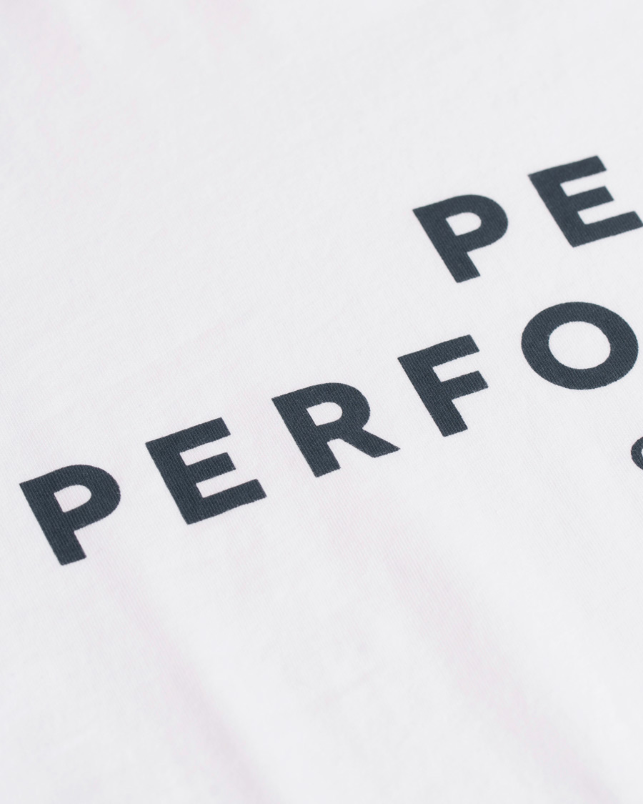 Herre | T-Shirts | Peak Performance | Logo Crew Neck Tee White
