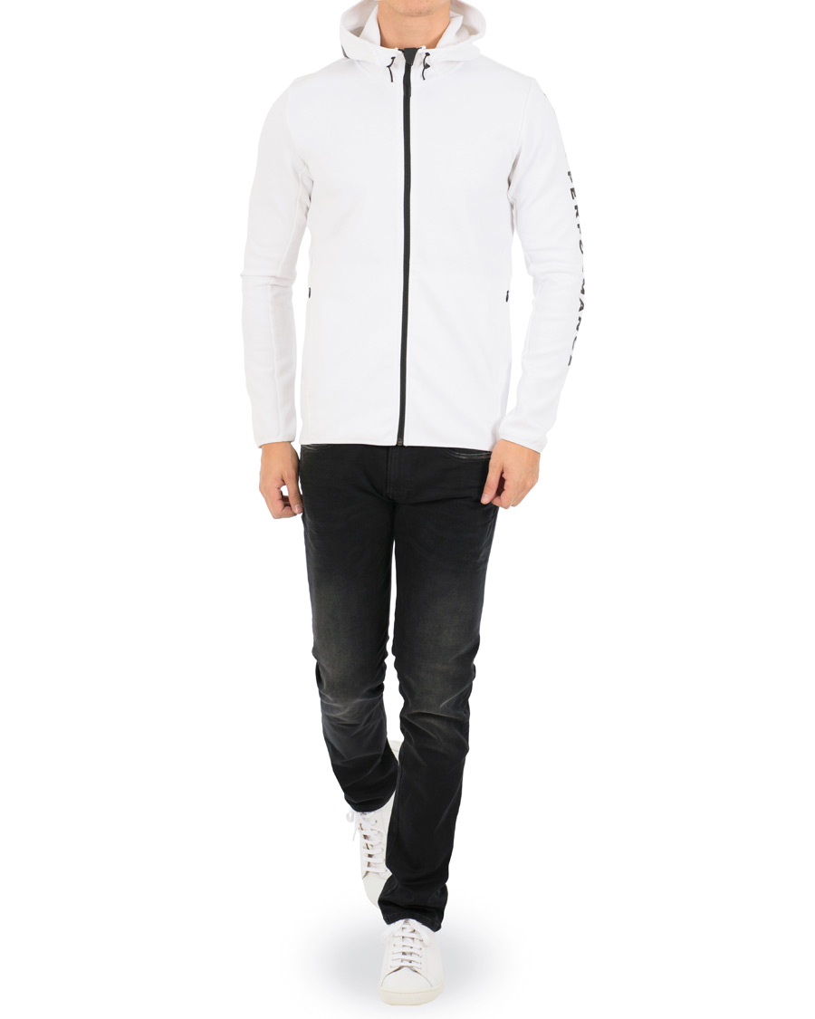 Herre | Gensere | Peak Performance | Tech Full Zip Hoodie White