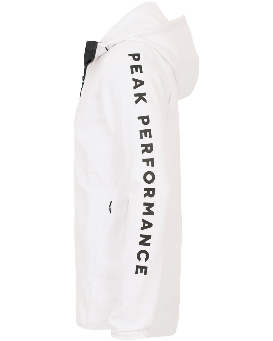 Herre | Gensere | Peak Performance | Tech Full Zip Hoodie White